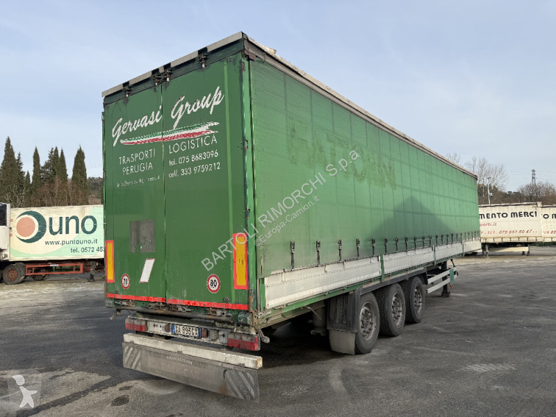 Camion Krone SEMIRIMORCHIO, CENTINATO SPONDE, 3...