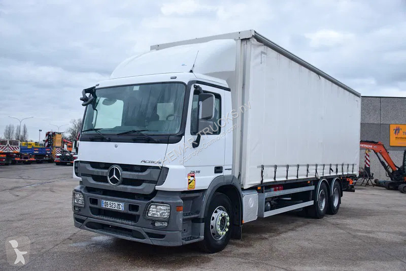شاحنة Mercedes 2636 Buetec EEV - curtainsider