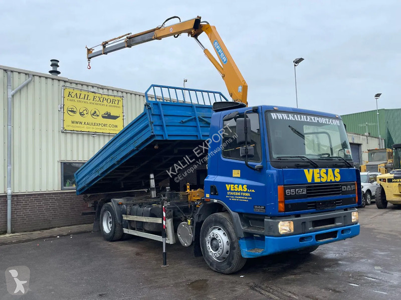 شاحنة DAF 240 Euro 2 Manual Mech Pump Tipper +...