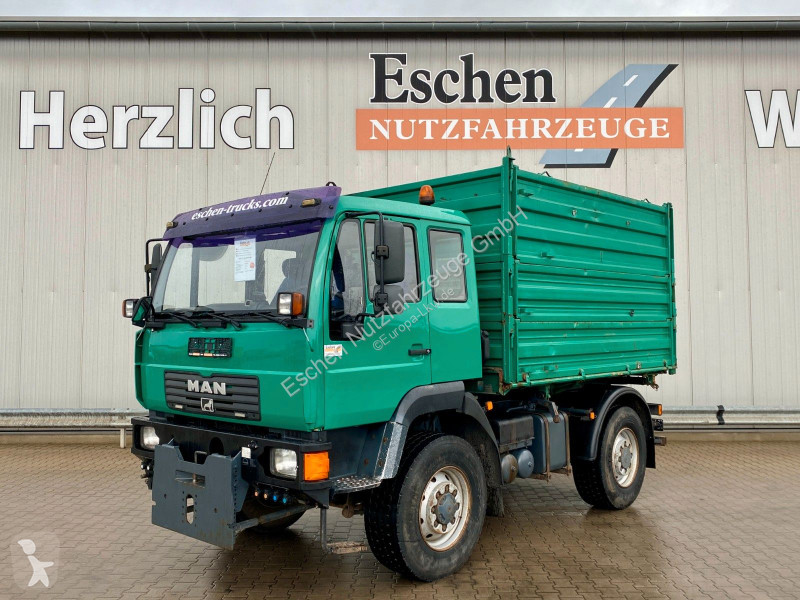 Camion MAN 10.220 4x4 BB | 3x Sitze*Schild...