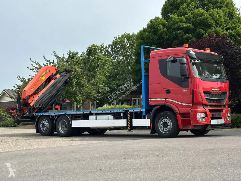 شاحنة Iveco 420 !KRAAN/CRANE/GRUE/ Palfinger...