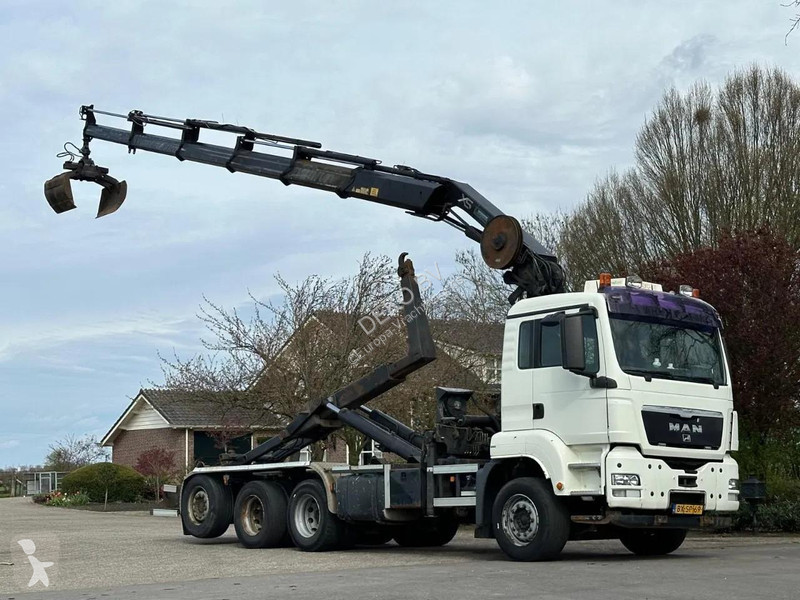 شاحنة MAN 35.400 8X4 !!TRIPLE!! 24tm CRANE/HOOK...