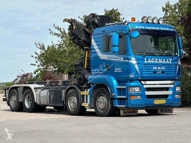 شاحنة MAN 35.440 8x2 HIAB 37TM!!RADIO...