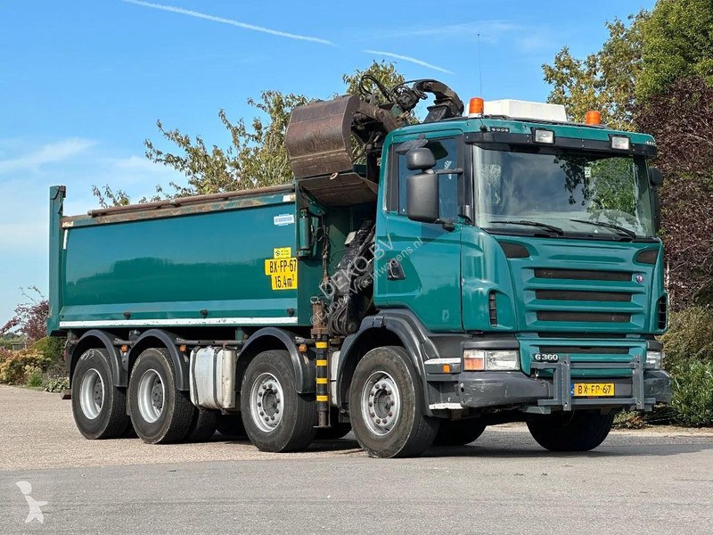 Kamion Scania 360 8x4!!Z-Kraan/KIPPER!!