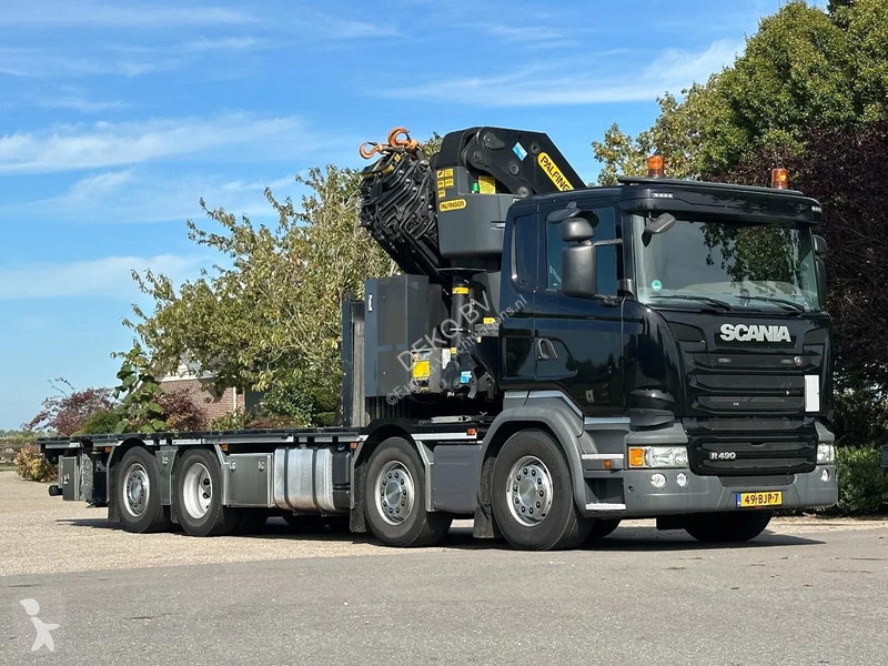 شاحنة Scania R490 PAFINGER 92TM!! 2017!!ONY...