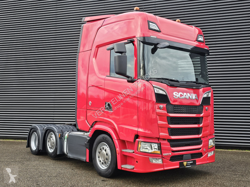 شاحنة Scania S580 V8 / 6x2/4 / MEGA / OWDECK