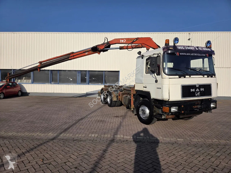 شاحنة MAN 24.362 6x4 ull Steel Suspension 14t...
