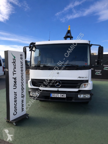 Camión Mercedes Atego 1218 LNR + GANCHO PORTACONTENEDORES JIMECA 8 T. NUEVO