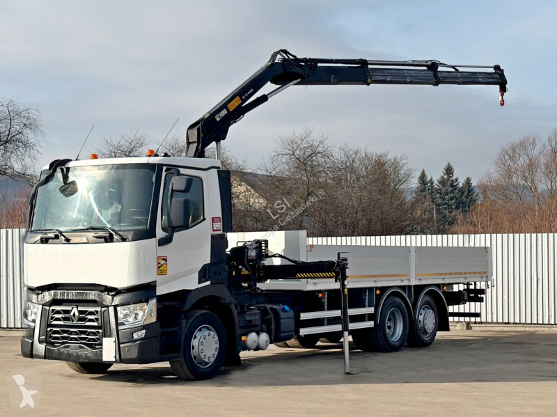 شاحنة Renault T 380 * HIAB 111 B - 2 HIDUO +...