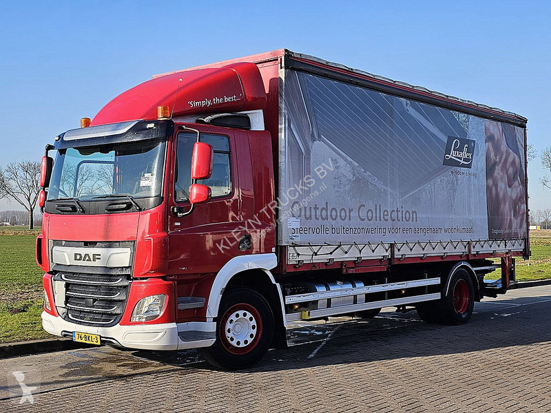 شاحنة DAF 260 BDF+BOX LIFT AIRCO