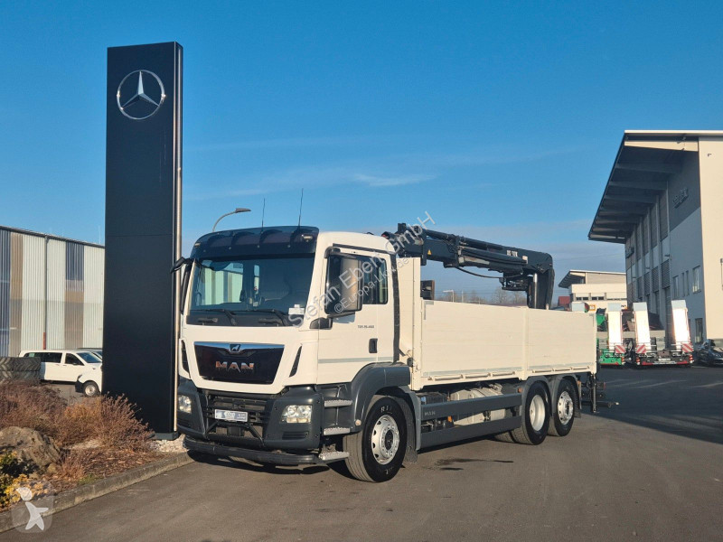 شاحنة MAN 26.460 6x2 Baustoff / Hiab 177 K