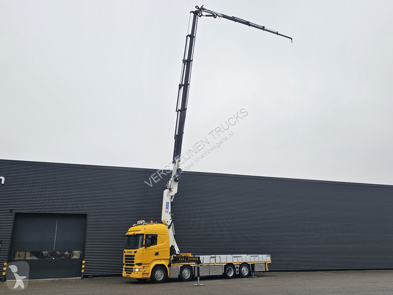 شاحنة Scania R490 8X2/6 / HMF 50TM + JIB / N-TRUCK