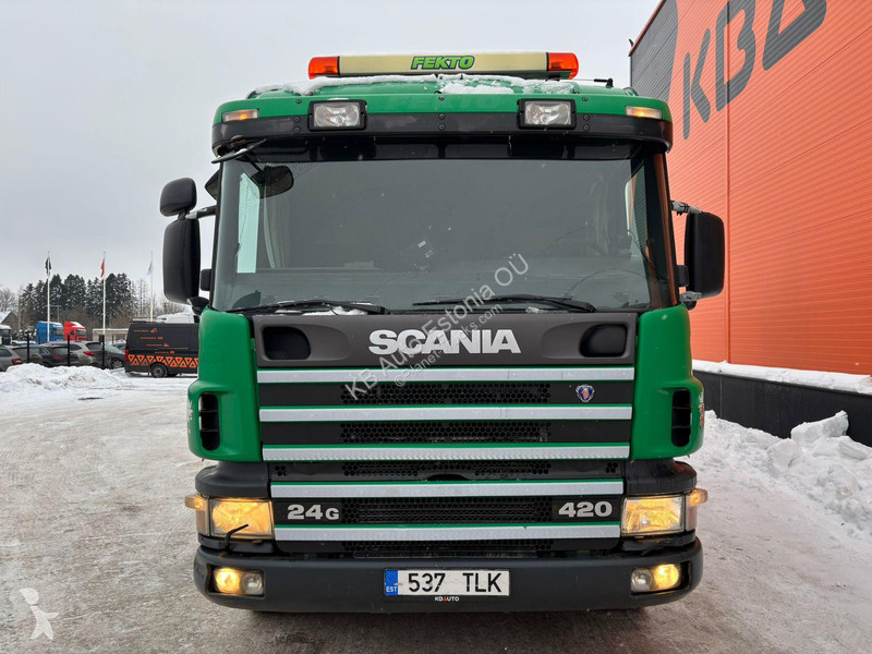 شاحنة Scania 124 6x2*4 ADR Rolba TANK 8000 l +...