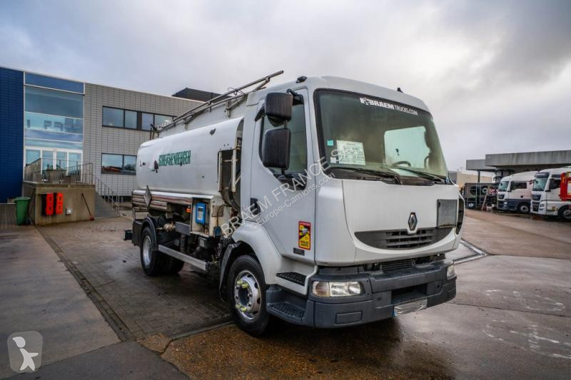 شاحنة Renault  220 DCI // CITERNE ALU 10.000L +...