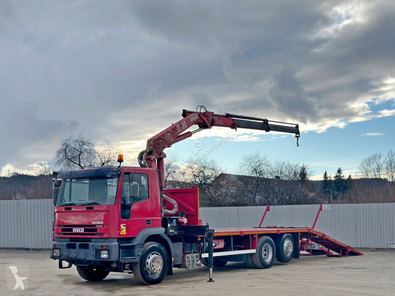 شاحنة Iveco EUROTEC 260E31* Abschleppwagen...