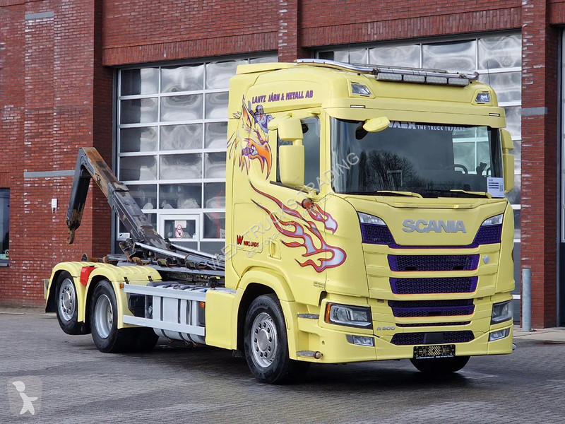شاحنة Scania R500 NGS 6x2*4 - HIAB Hooklift 21T...