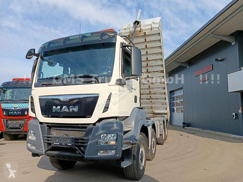 شاحنة MAN TGS / 8x6 / Manual / full Steel / Mulde
