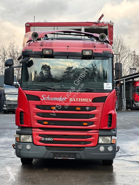 شاحنة Scania G380 B 4x2 Fahrgestell OHNE AUFBAU...