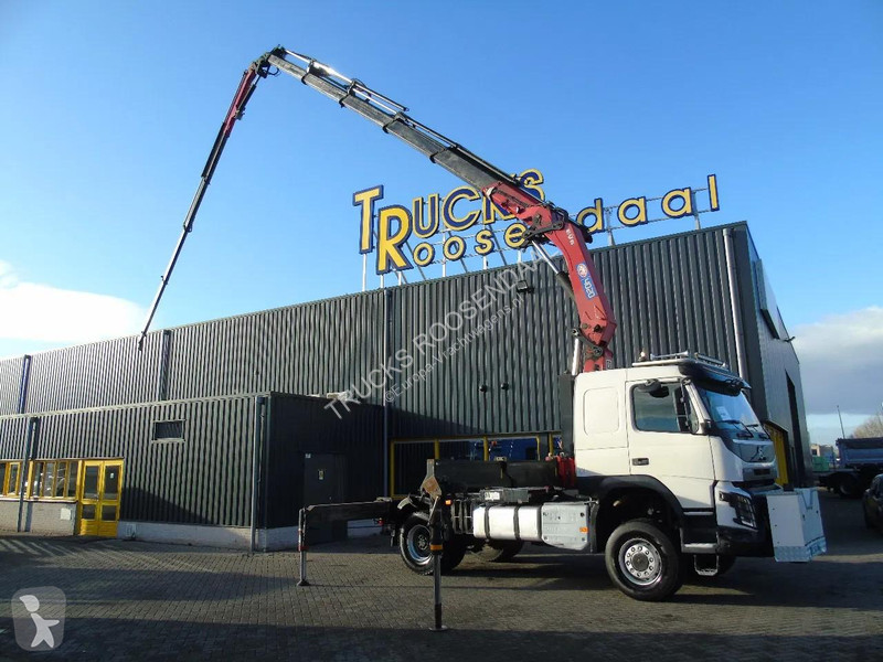 شاحنة Volvo 500 + 4x4 + HMF 4020 5x + JIB 4x 30...