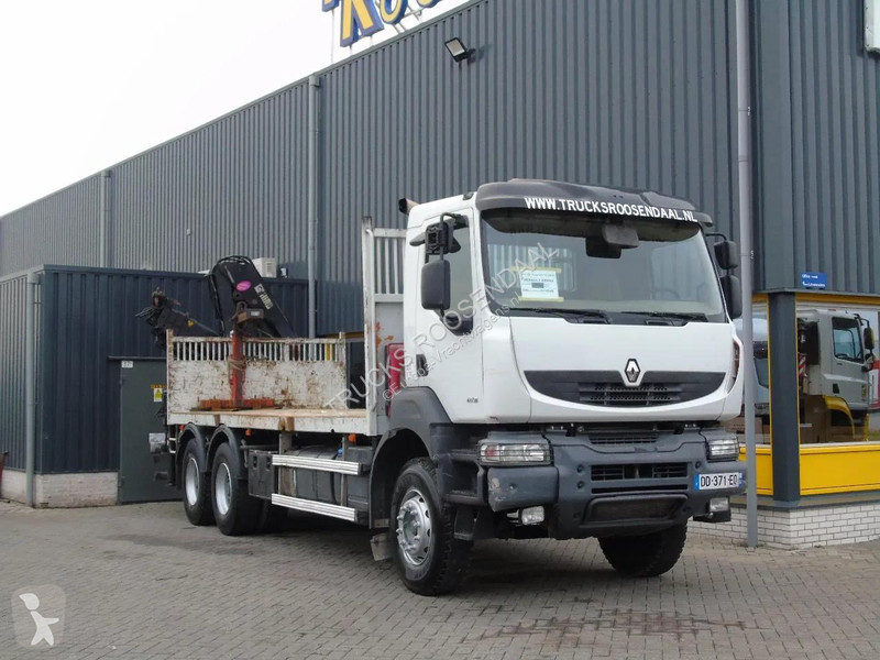 شاحنة Renault 460DXI + HIAB 166 HIDUO 3 X EXT....