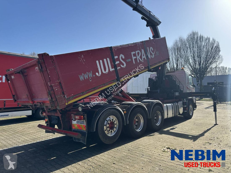 Camión Volvo 460 8X4 tridem - HIAB X-Hipro 166...