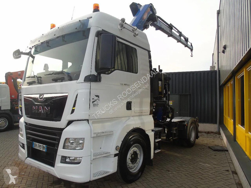 شاحنة MAN 18.500 + PM 32TON + 4EXTENSION + EURO 6