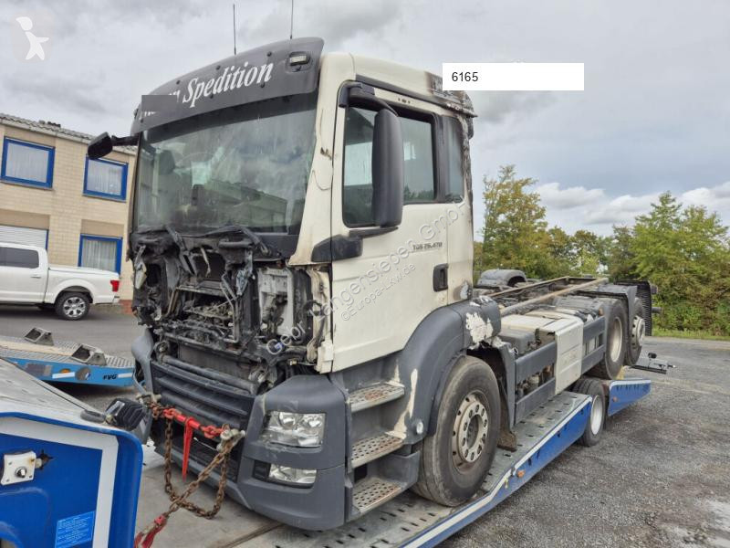 شاحنة MAN TGS 26.470 BRANDSCHADEN (Nr. 6165)