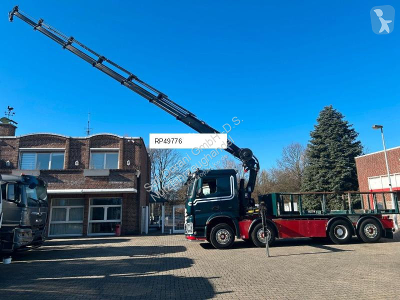 شاحنة Mercedes 3253 + HIAB 302 Kran 8x2-4 HAD...