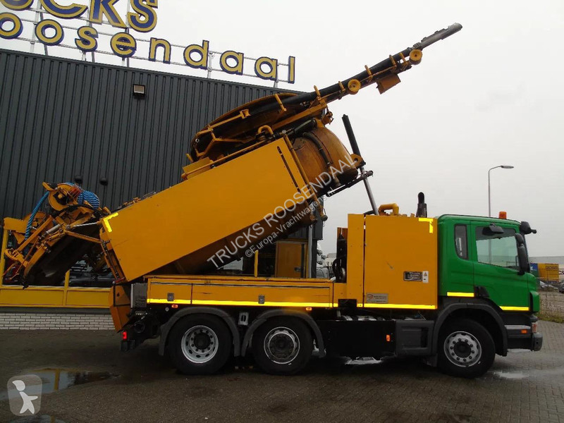 شاحنة Scania 360 360 + COMBI VACUUM WIEDEMANN +...
