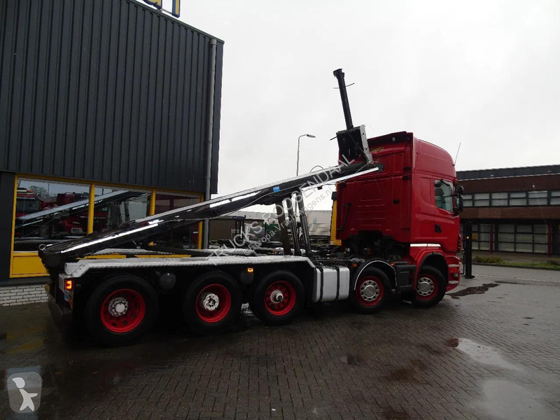 شاحنة Scania R480 +10X2  + VBG CABE 30TON