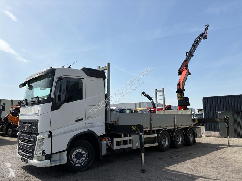 شاحنة Volvo 500 8x4 + PALFINGER PK 34002 6x EXT...