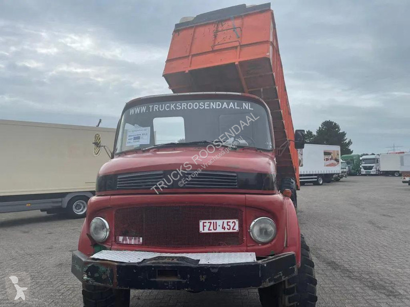 شاحنة Mercedes 813 + Manual + Kipper + 4x4