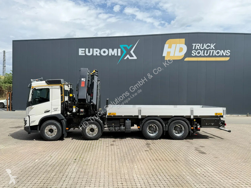 شاحنة Volvo 500 Volvo  500 8x4 Kran Hiab 658-6