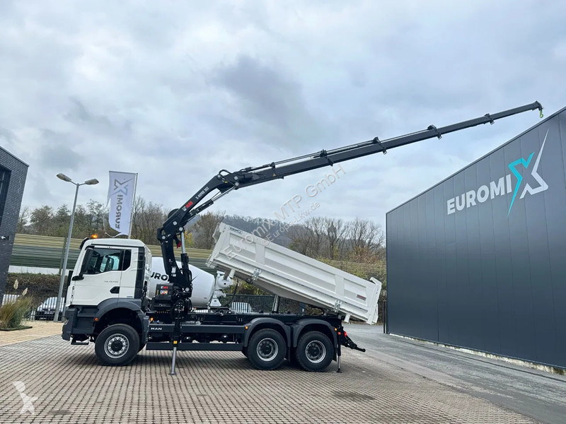 Camión MAN 33.440 MAN  33.440 6x6 /3-Seiten-...
