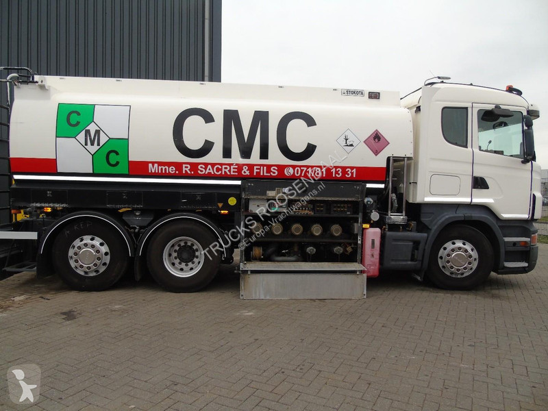 شاحنة Scania + 18.000 + 6X2 + MANUAL