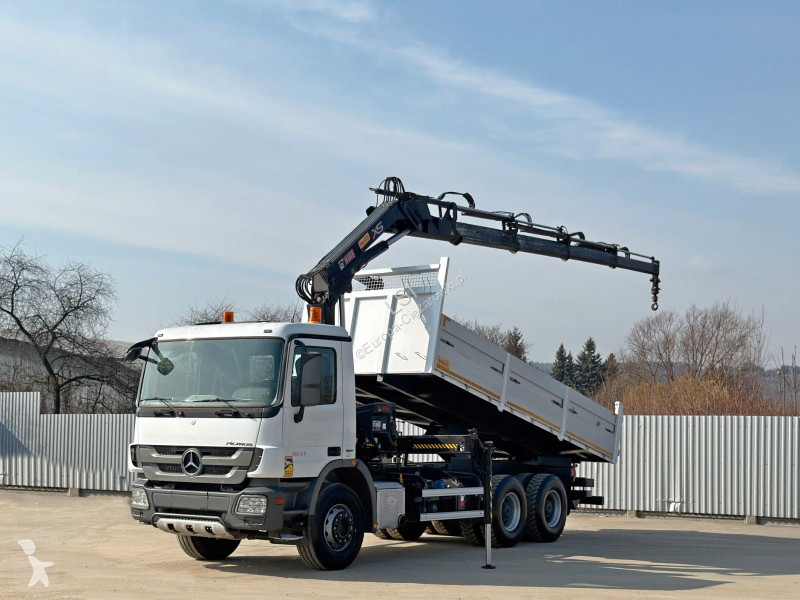 شاحنة Mercedes ACTROS 2641*KIPPER 6,00 m +...