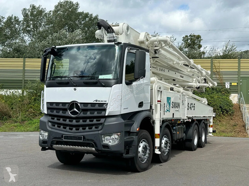 Beton Mercedes 4142 5 4142 8x4 SWAN TSP 47-5...
