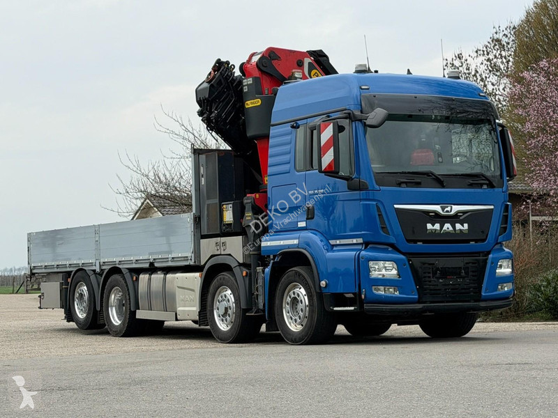شاحنة MAN 35.510 8x2!!EURO 6 PALFINGER 58002...