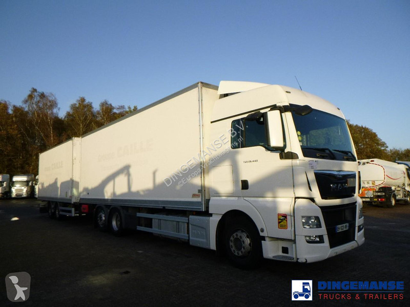 شاحنة MAN TGX 6X2 high volume + Fruehauf closed...