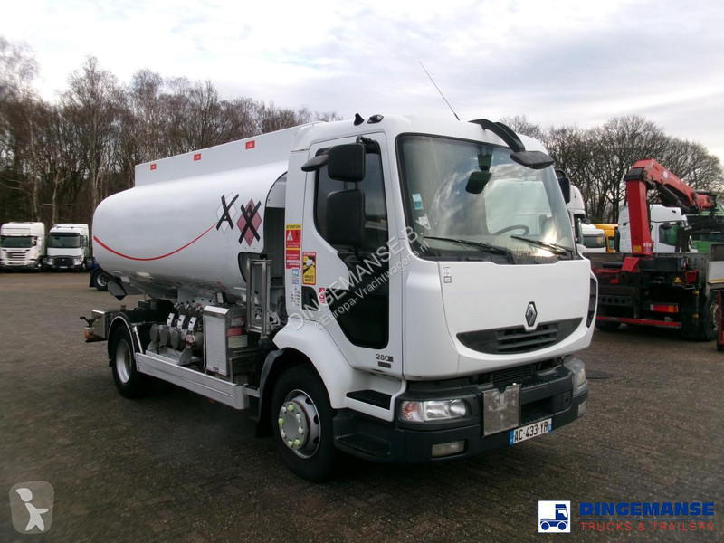شاحنة Renault 280 4x2 fuel tank 11.5 m3 / 3...