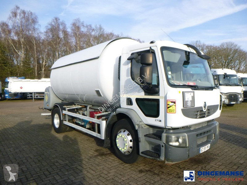 شاحنة Renault 260.19 dxi 4x2 gas tank 19.5 m3