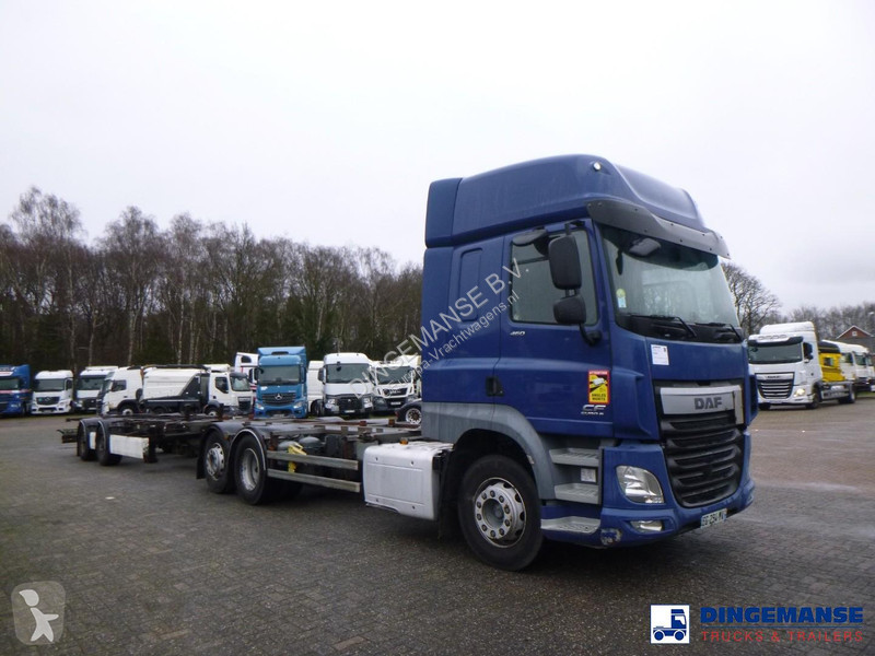 شاحنة DAF 460 6X2 Euro 6 container chassis 20...