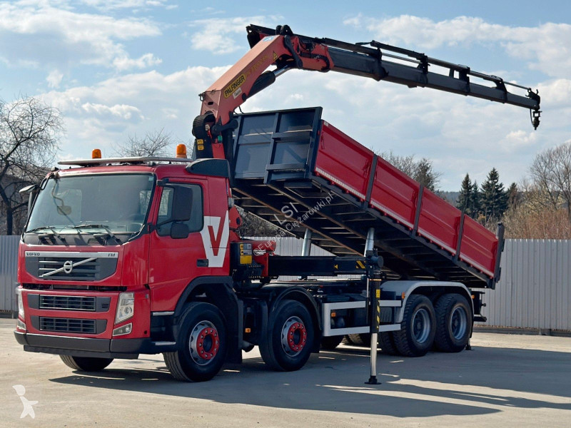 شاحنة Volvo 420 Kipper 6,40m *PK 33002/FUNK *8x4