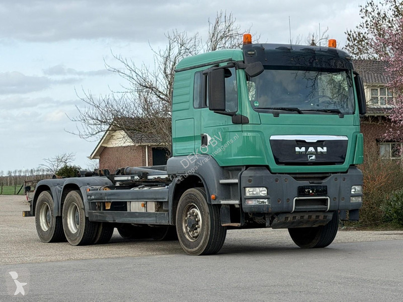 شاحنة MAN 28.480 6x6 HOOK/Container System!!