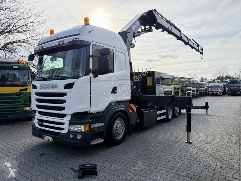 شاحنة Scania R440 6X2*4 Kran HMF 5020 K5