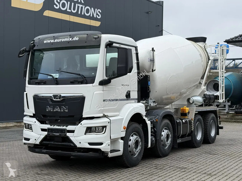 شاحنة MAN TGS TGS 8x4 / Euromix MTP EM 10 L