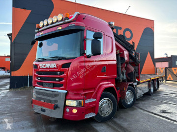 Lastbil kran Scania