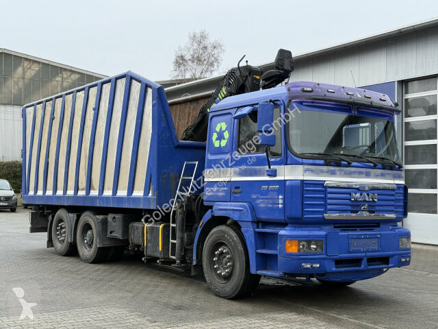 Camion MAN TGS 26.400 6x2 Kipper + Kran LogLift...