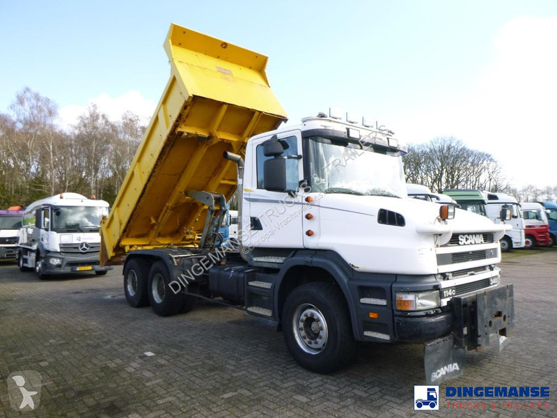 شاحنة Scania 114 340 6x4 tipper