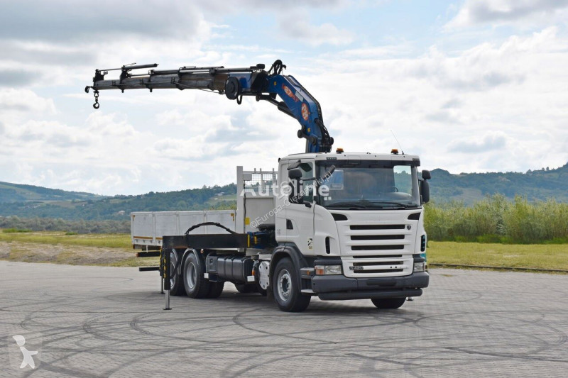 شاحنة Scania G 420 * PM 27S C + FUNK * 6x4...